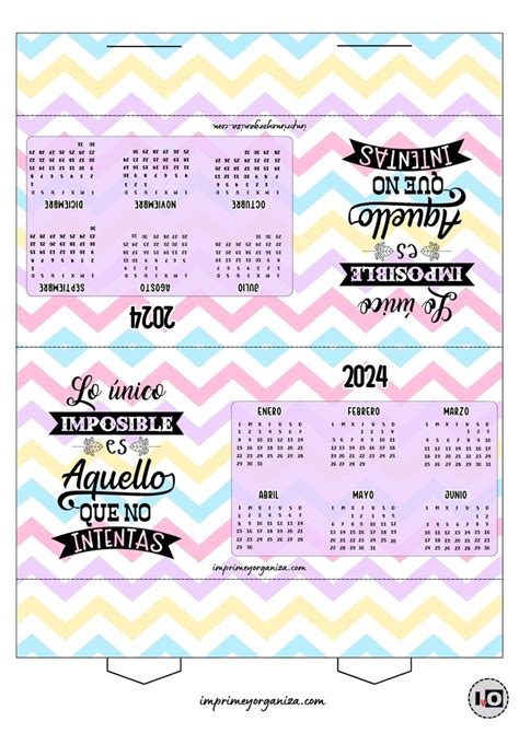 Calendarios De Escritorio Imprime Y Organiza En Ideas De Calendario Calendarios