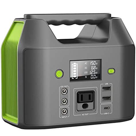 Portable Power Station 150w 155wh Enginstar Power Bank With 110v Ac