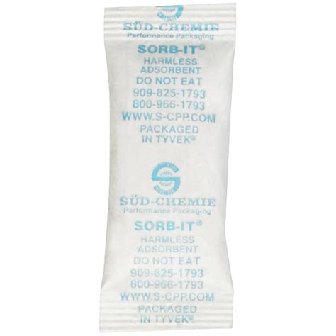 Sorb It Des142 Silica Gel Packets 78 X 2 18 Pack Of 3000 Box