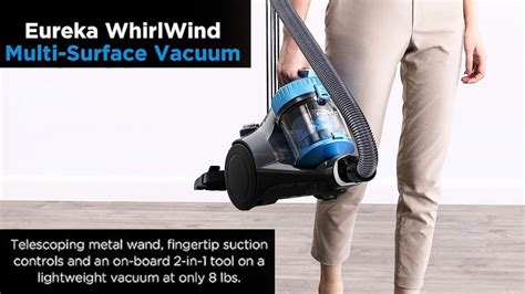 Eureka Whirlwind Bagless Canister Vacuum Your Homes Best Cleaning