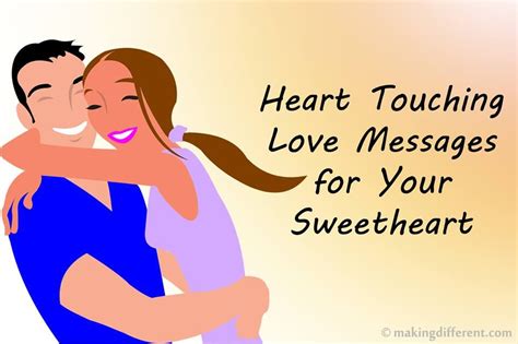 Heart Touching Love Messages For Your Sweetheart Sweet Love Text Love Messages Love Text