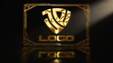 After Effects Golden Logo Reveal Intro Template #80 Free Download – RKMFX