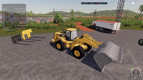 Coal Shovel For 980k Cat Loader V10 Mod Farming Simulator 2022 19 Mod