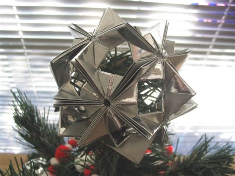 Origami Star Tree Topper Blogged Here Tiffany Harvey Flickr