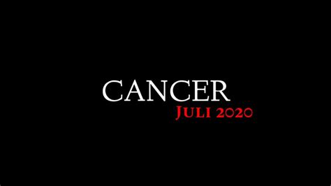 Opportunity, love, reputation, money, and challenging days for the sign of cancer in june 2020. ZODIAK CANCER BULAN JULI 2020 - YouTube