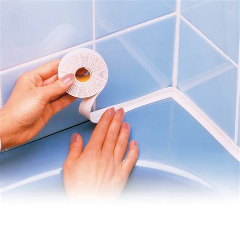 Rayen White Bathroom Sealing Tape Just Click