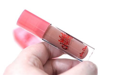 Lime Crime Wet Cherry Lip Gloss In Naked Cherry Reviewswatches