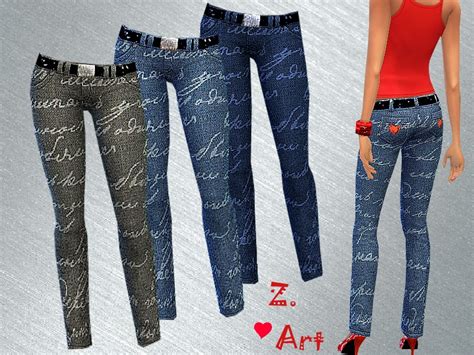 The Sims Resource Jeans Loveletter