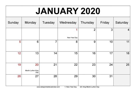 Pick 2020 Free Printable Calendars For Attendance Calendar Printables