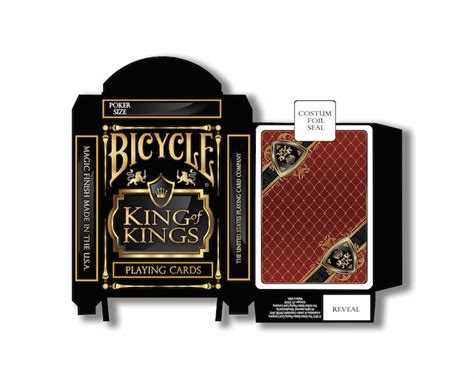 King Of Kings Bicycle Playing Cards Printed By Uspcc By Noel Quiles