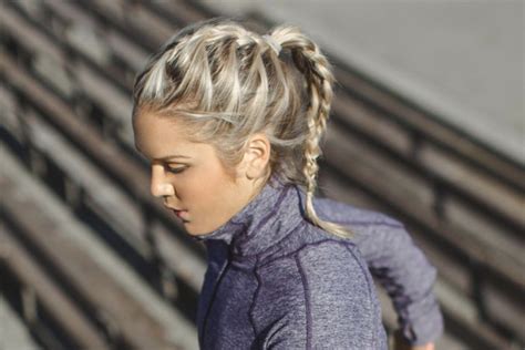 Not all gym hairstyles are created equal. Hairstyles For Looking Fit In Your Gym Kit This Summer - DOSE