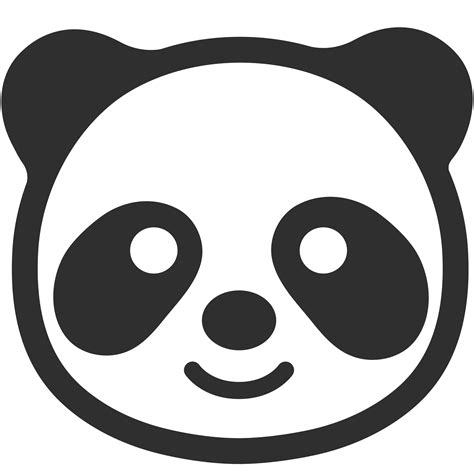 Emoji Panda Transparent Png Stickpng