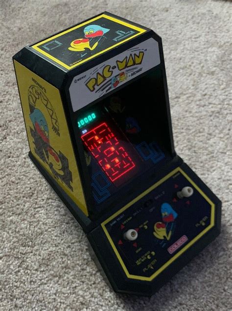 Coleco 1981 Pac Man Mini Arcade Game Vintage Pacman Tabletop Working