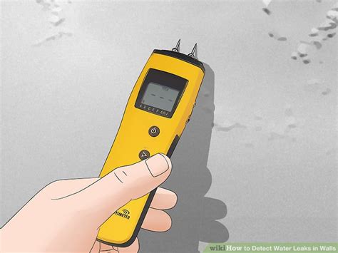 If you can picture it, i'll have wainscoting on the bottom section, and above the wainscoting will be one of the four designs mentioned above. How to Detect Water Leaks in Walls: 13 Steps (with Pictures)