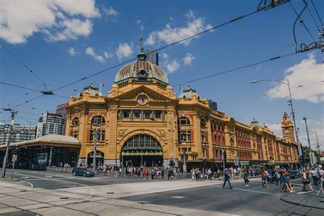 Victorian Architecture Of Central Melbourne Australia