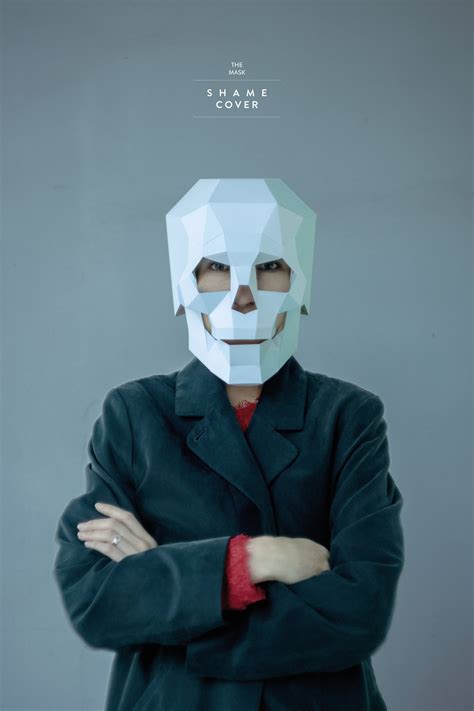 Skull Mask Papercraft Mask Face Mask Pdf Pattern Masks Etsy