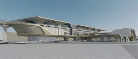 Doha Metro Qatar Rail Elevated Stations