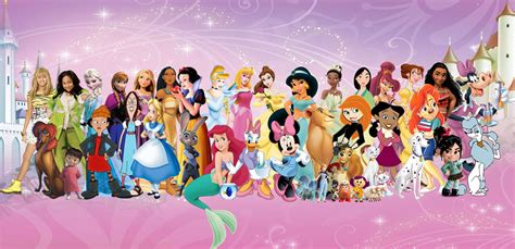 Disney Female Characters By Aaronhardy523 On Deviantart