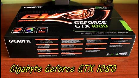 Gigabyte Geforce Gtx 1080 G1 Gaming And I5 4590 Unboxing And Gameplay