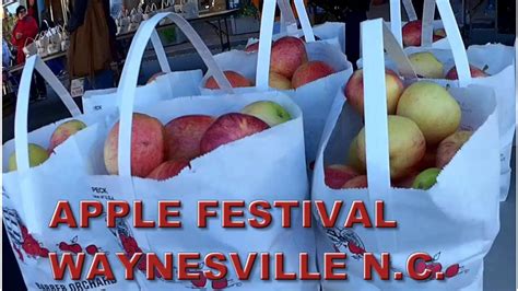 Waynesville North Carolina Apple Festival