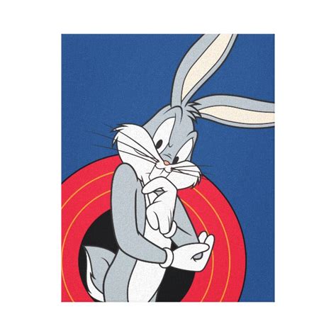 Bugs Bunny™ Through Looney Tunes™ Rings Canvas Print