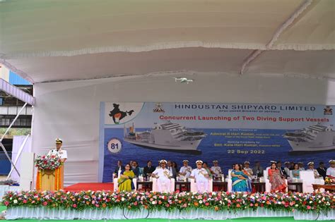 MRS KALA HARI KUMAR LAUNCHES (YARD 11190 - NISTAR) & (YARD 11191