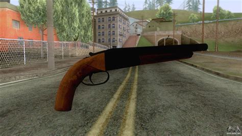 Gta 5 Double Barrel Shotgun Para Gta San Andreas