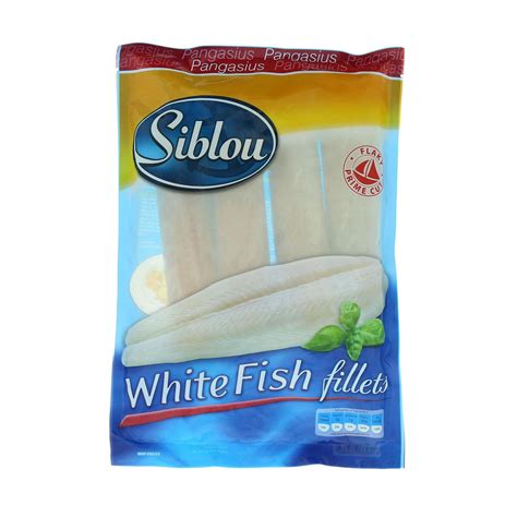 Buy Siblou White Fish Fillets 500g Online Shop Frozen Food On