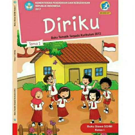 Buku Tematik Kelas 1 TEMA 1 " DIRIKU " | Shopee Indonesia