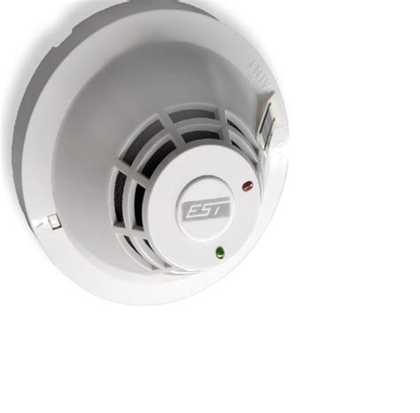 This multisensor smoke detector contains an optical smoke sensor and a thermistor temperature sensor that has its. Edwards EST SIGA-PS Intelligent Photoelectric Smoke ...