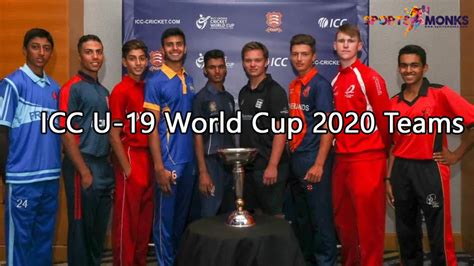 Icc U19 World Cup 2020 Teams Squads Groups And Players List