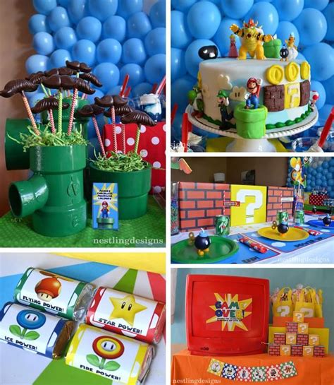 Super Mario Party Planning Ideas Cake Idea Supplies Decorations Luigi