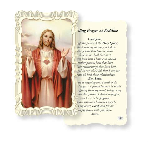 Healing Prayer At Bedtime 50 Pack Buy Religious Catholic Store