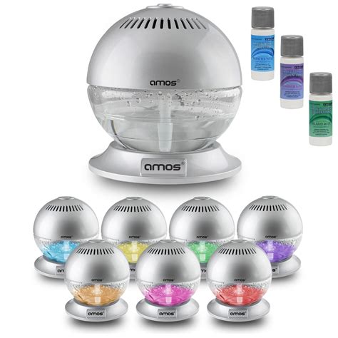 Globe Fresh Air Revitalizer Purifier Ioniser Humidifier Colour Change