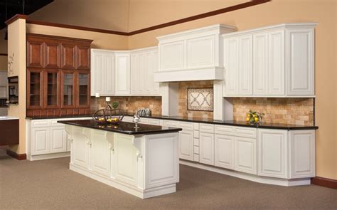 White kitchen cabinets with ornament can give your kitchen a classic and elegant look. Antique White RTA Kitchen Cabinet - RTA Kitchen Cabinet White