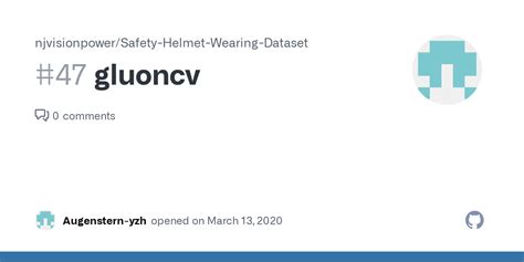 Gluoncv Issue Njvisionpower Safety Helmet Wearing Dataset Github