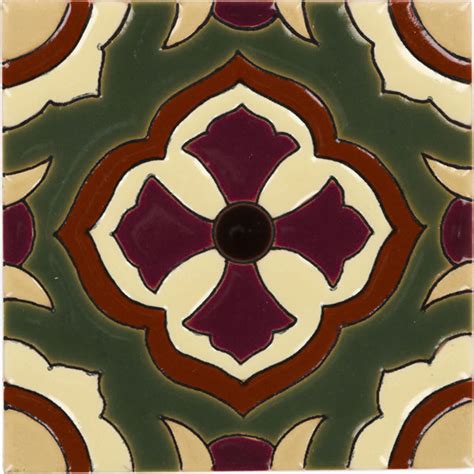 Mexican Tile Olive Malaga Gloss Malibu Ceramic Tile