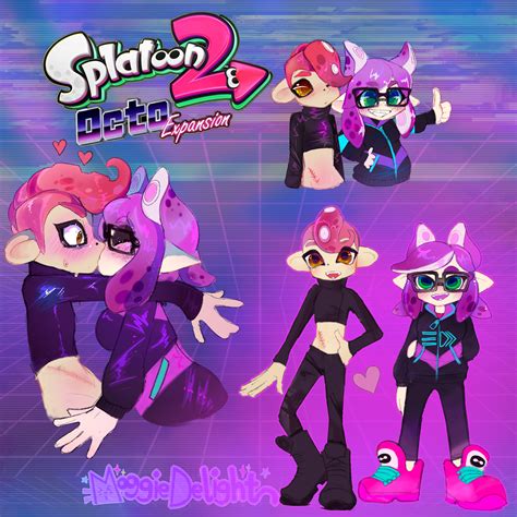 Octo Expansion Octoling Inkling By Moggiedelight On Deviantart