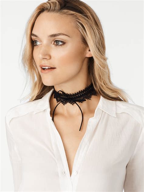 Lace And A Plushy Velvet Ribbon Evoke Victorian Vibes Black Velvet Choker Necklace Black