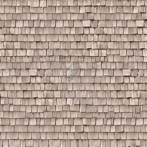 Wood Shingle Roof Texture Seamless 03787