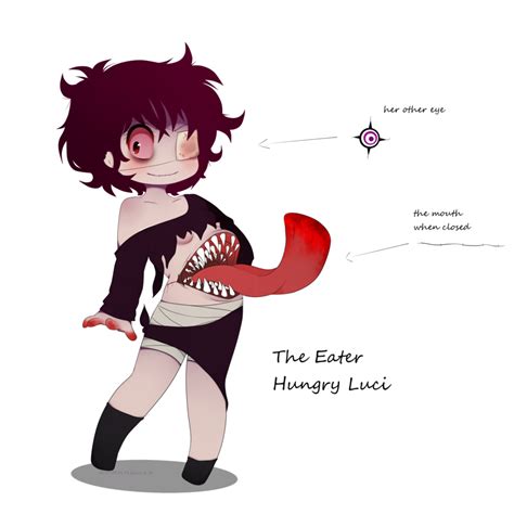 Creepypasta Oc The Eater By Lunaticlily13 On Deviantart Creepypasta