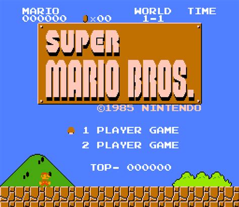 Super Mario Bros для Nes 1985