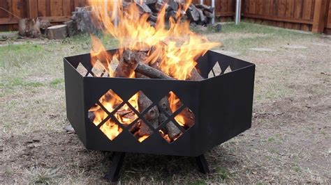 Building A Custom Steel Fire Pit Youtube
