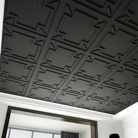 Black Drop Ceiling In Basement Transform Your Dull Space With This