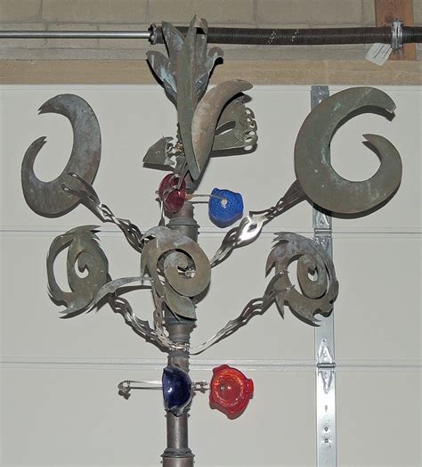 Andrew Carson Kinetic Wind Sculpture Apr 29 2016 Briggs Auction