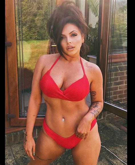 Jesy Nelson Showed Tits And Tattoos In Lingerie 27 Photos The