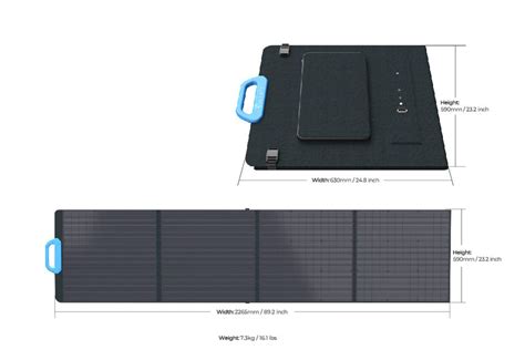 Bluetti Pv200 Portable Solar Panel 200w Coqui Solar