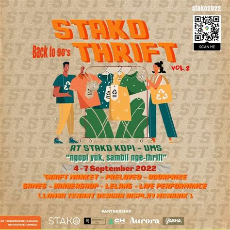 Event Stako Thrift Sampai 7 September 2022 Di Solo Update Solo Info
