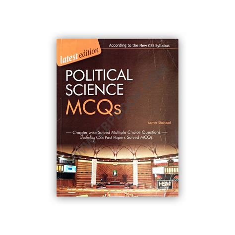 Political Science MCQs By Aamer Shahzad HSM Publishers Mungal Bazar