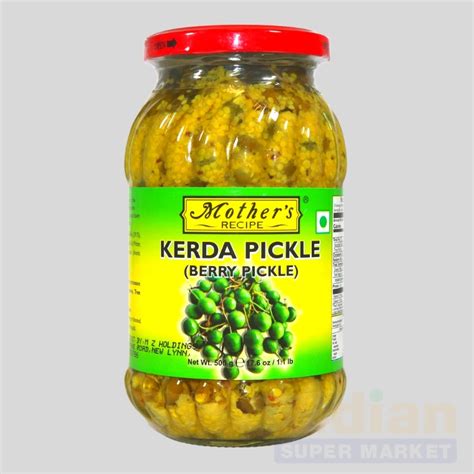 Mothers Kerda Pickle Berry Pickle 500 Gm Indian Supermarket